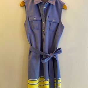 Vineyard Vines blue fun dress